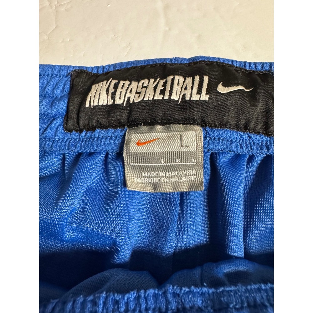 Nike VTG Basketball Track Pants Men's Large Blue Red SideStripe Athletic Joggers